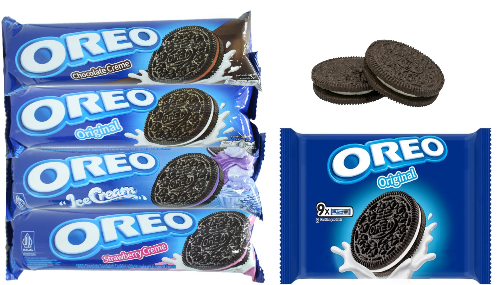 Oreo Cookies All Flavors